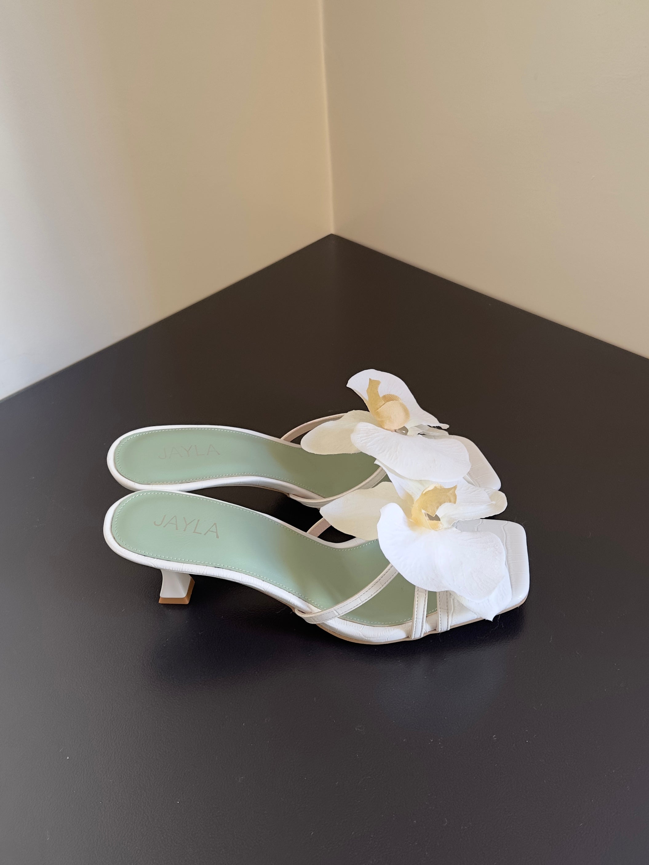 Orchid Heels blanc 🤍